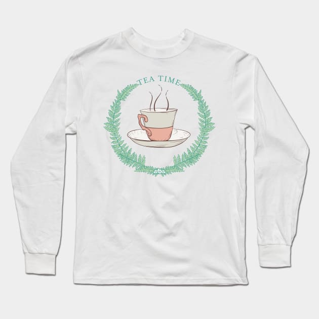 Time Long Sleeve T-Shirt by SWON Design